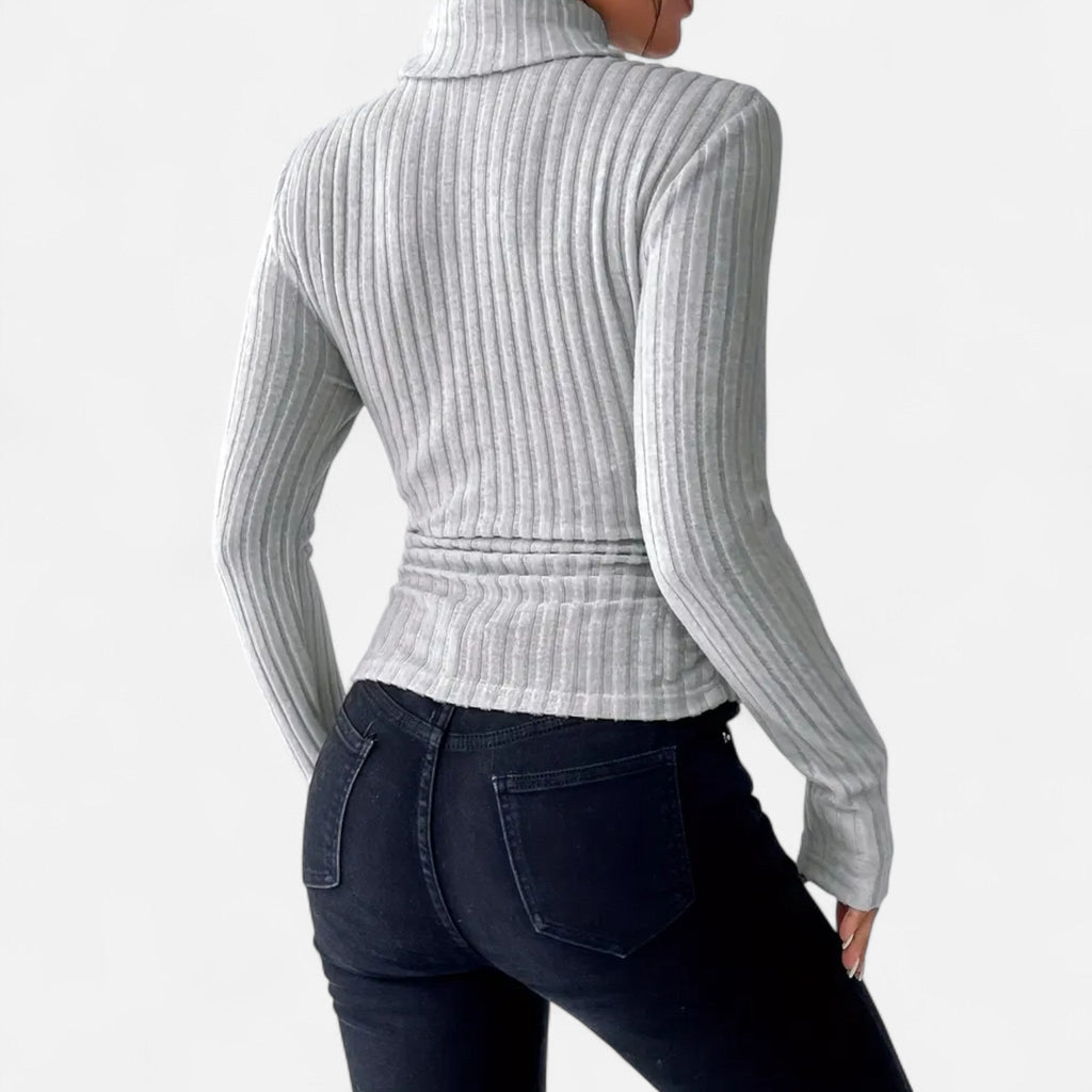 Velqlo | Pull en maille pour femme, automne-hiver