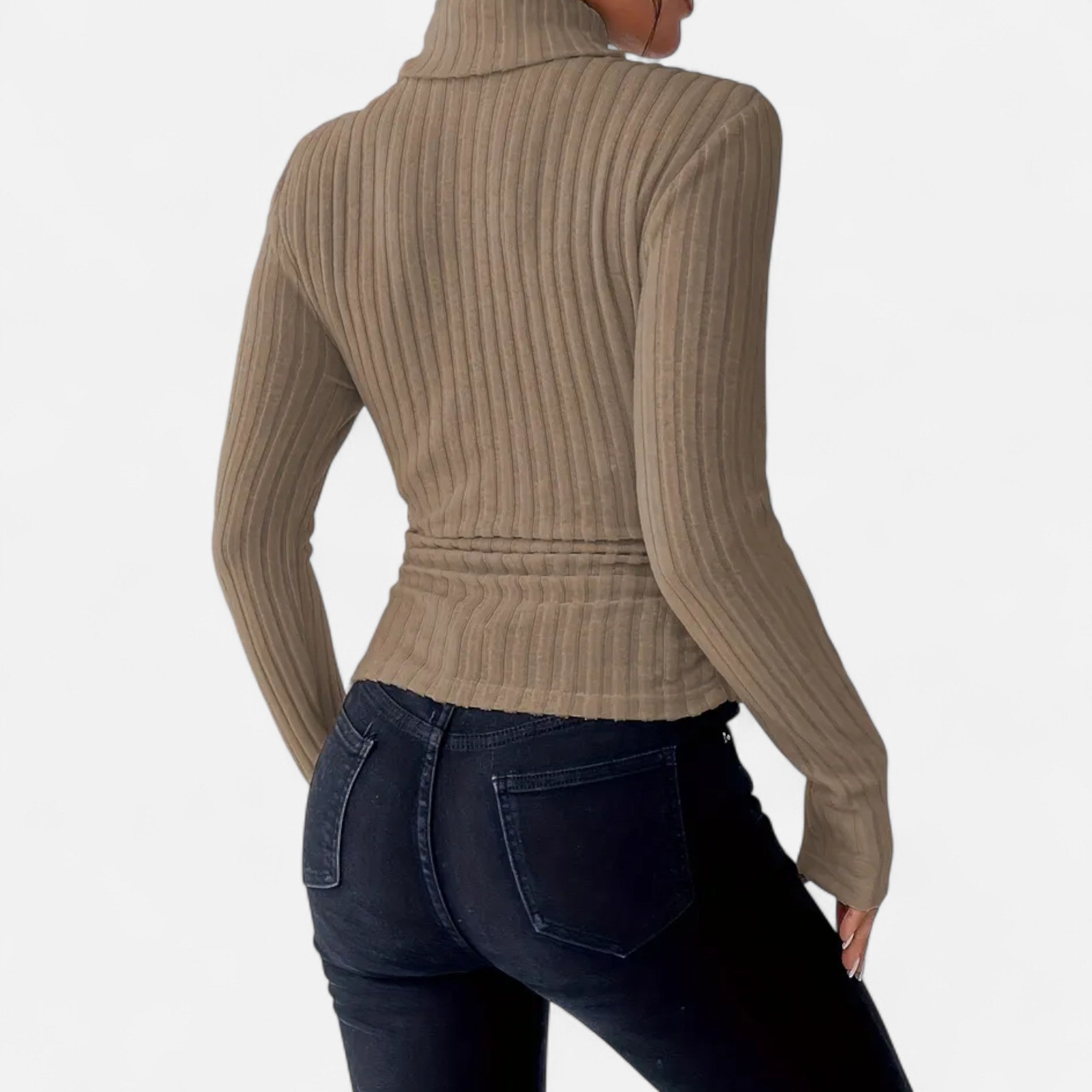 Velqlo | Pull en maille pour femme, automne-hiver