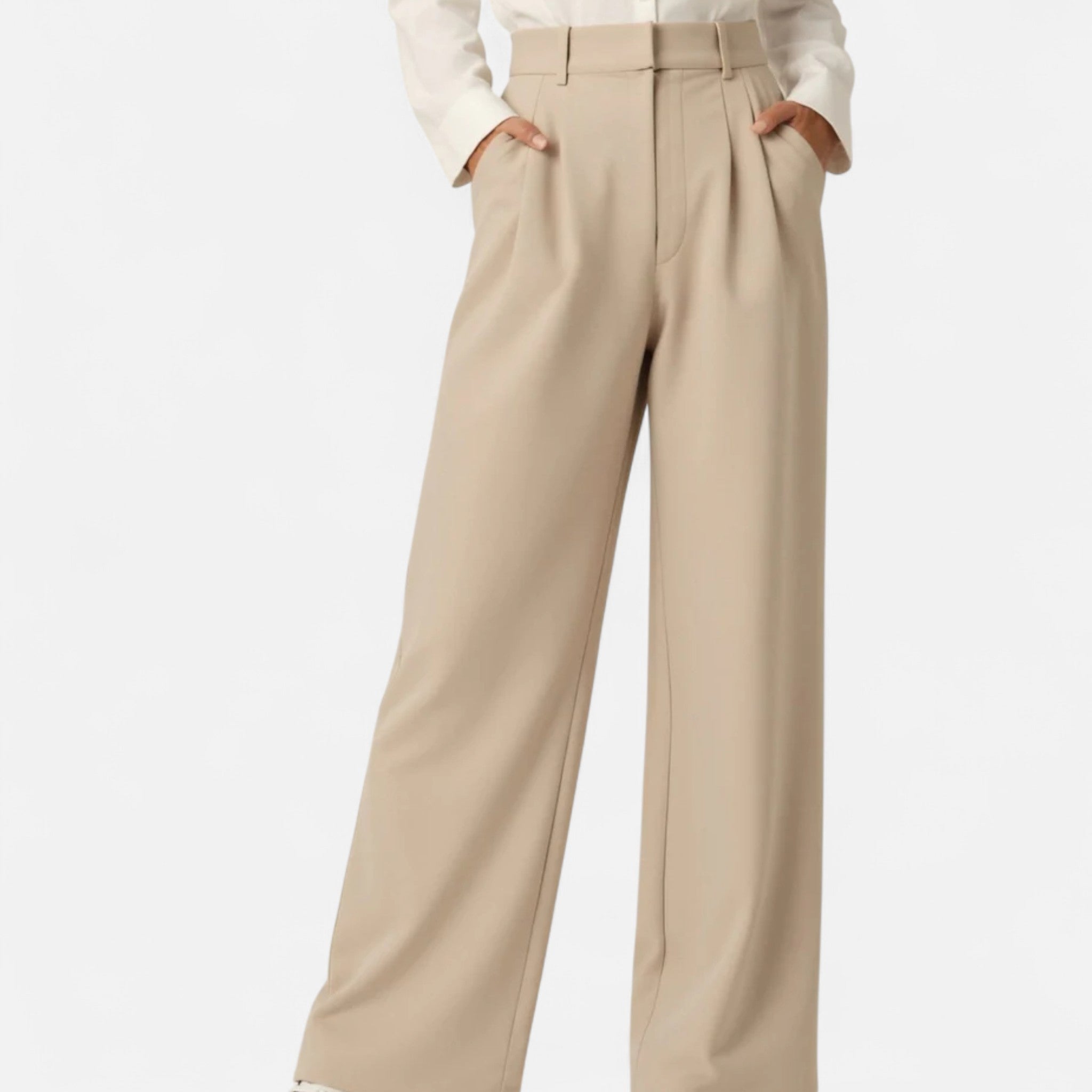 Velqlo | Pantalon classique à pinces pour femme