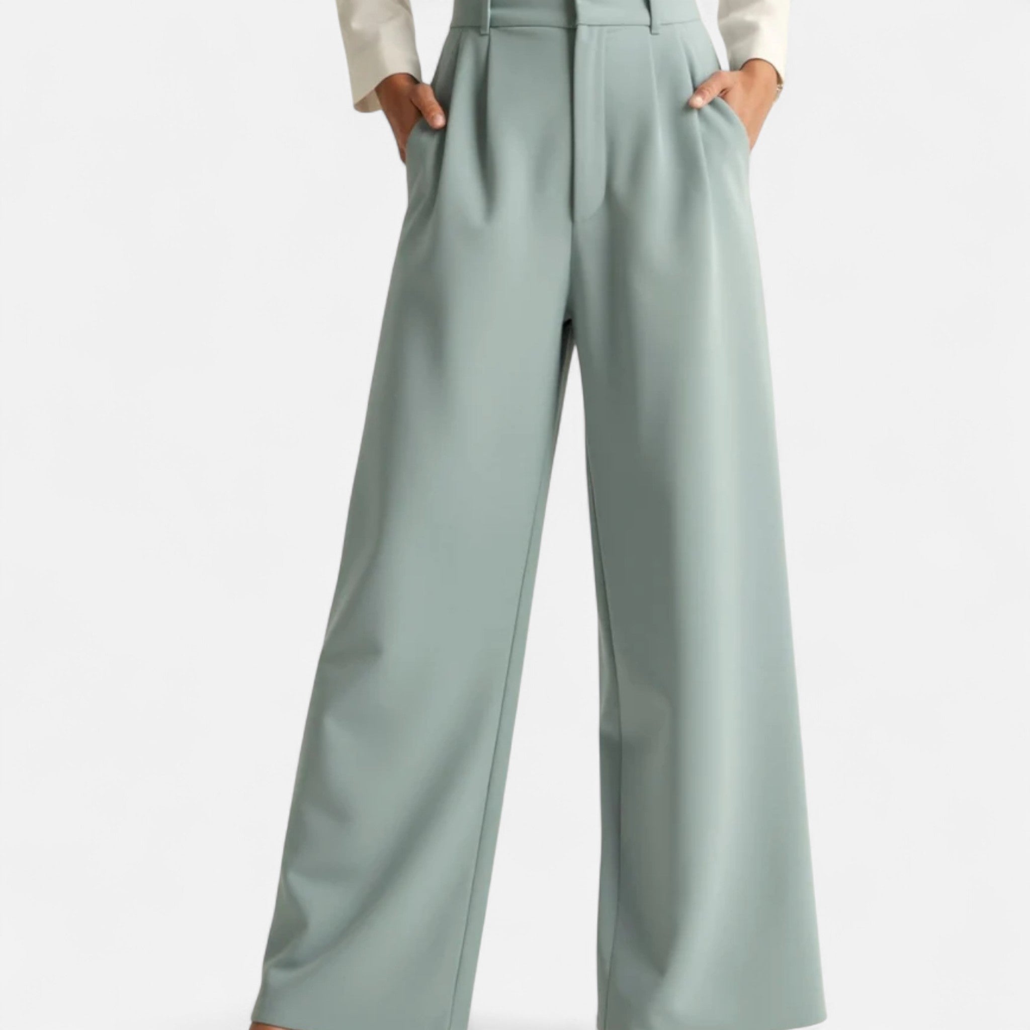 Velqlo | Pantalon classique à pinces pour femme