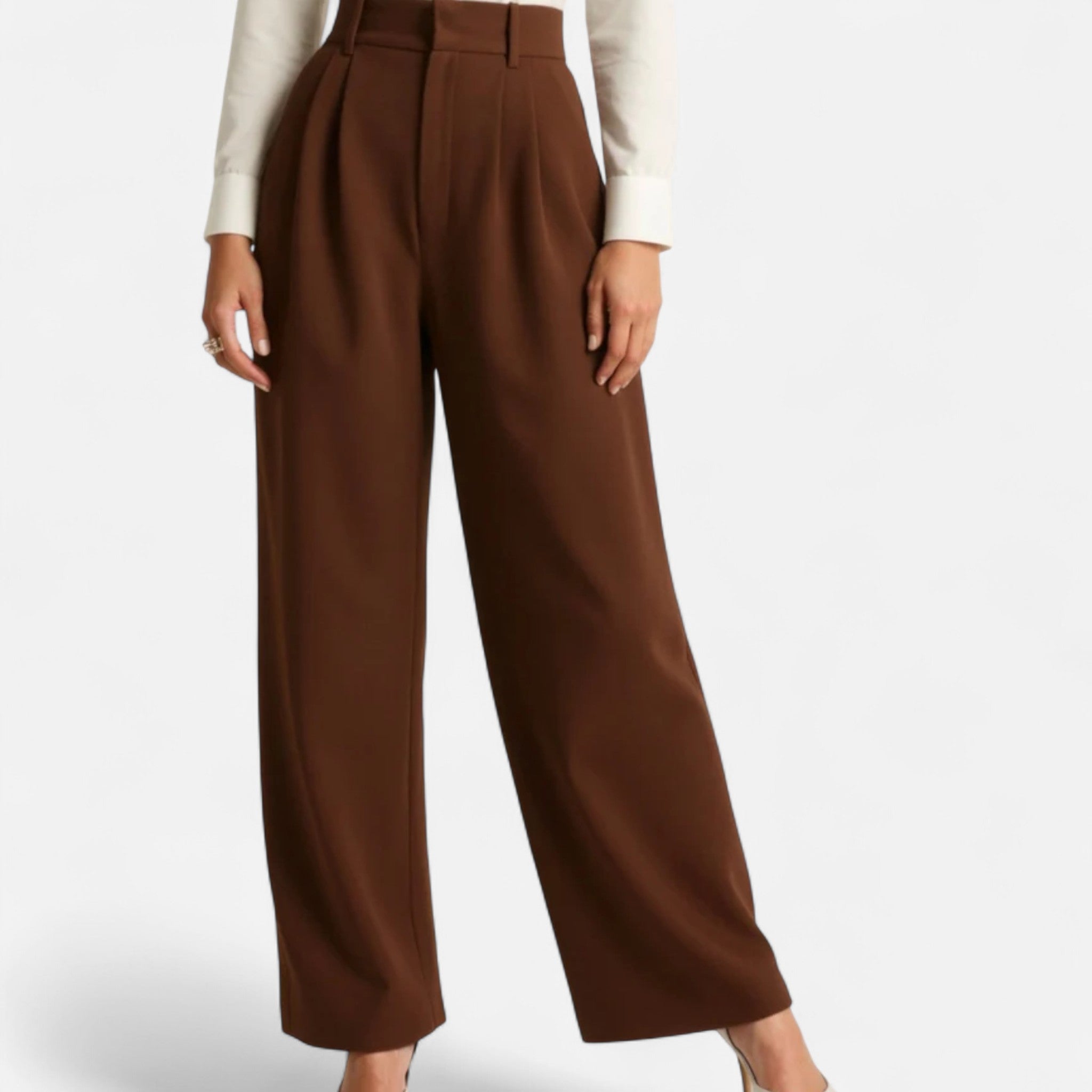 Velqlo | Pantalon classique à pinces pour femme