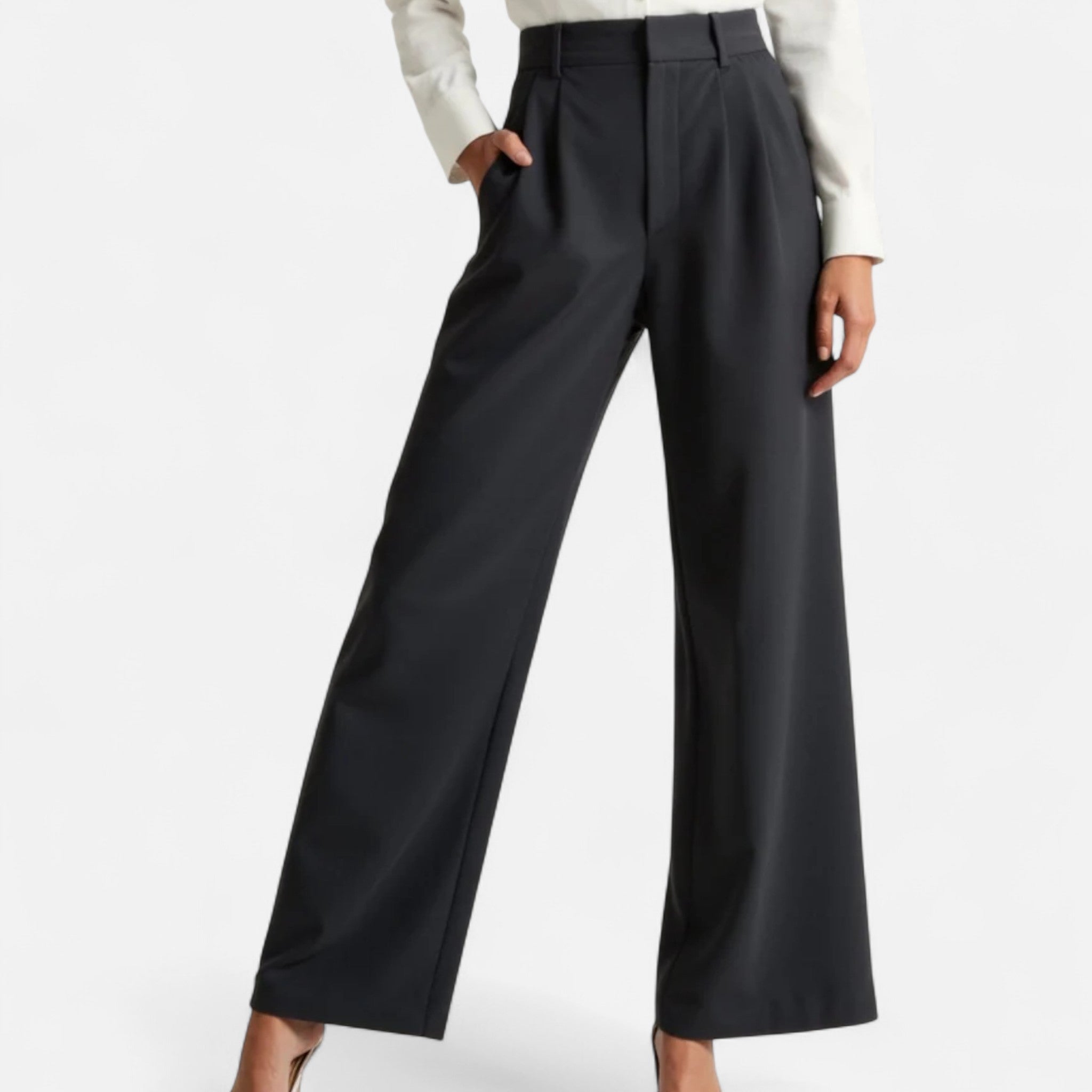 Velqlo | Pantalon classique à pinces pour femme