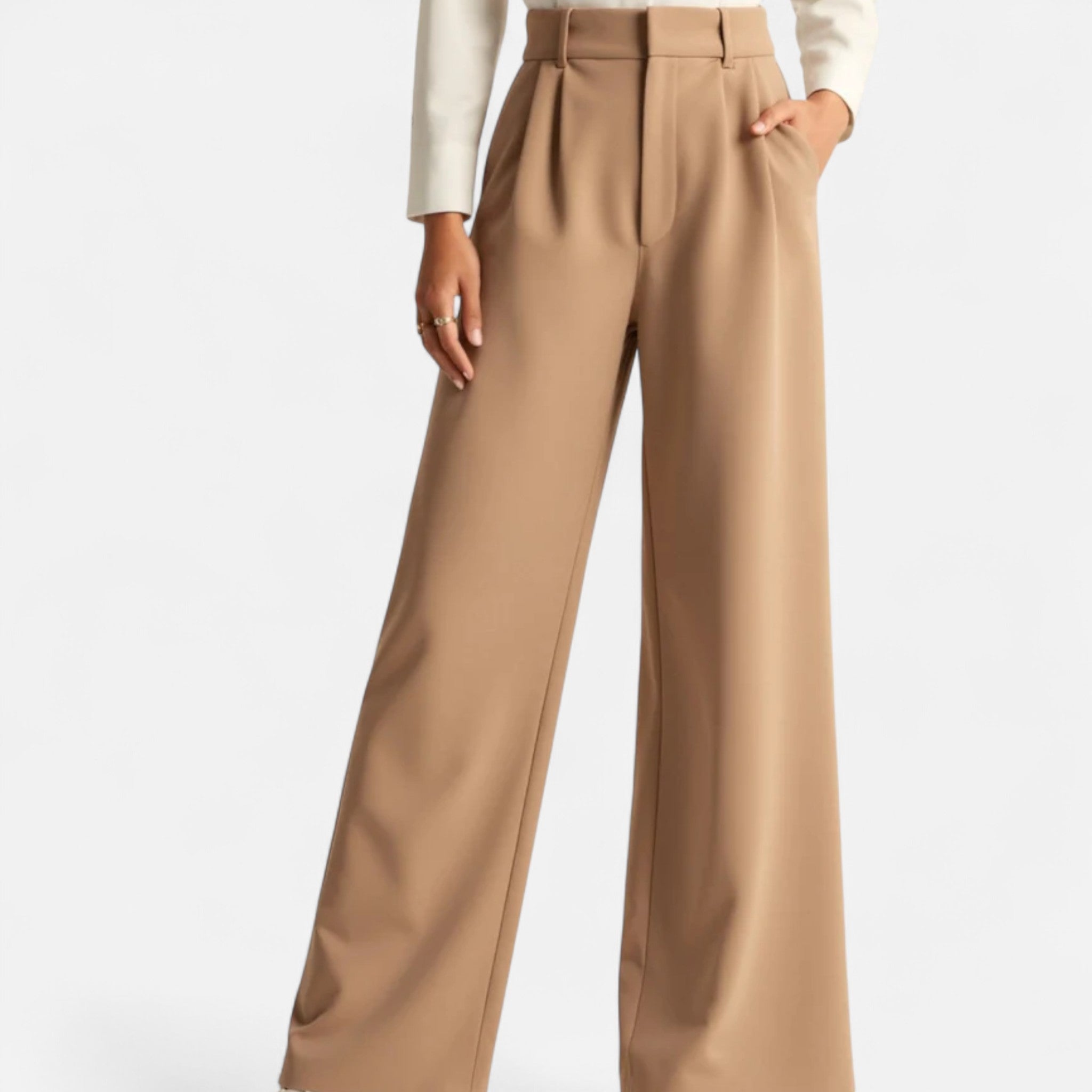 Velqlo | Pantalon classique à pinces pour femme