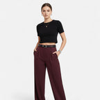 Velqlo | Pantalon slim à pinces pour femme