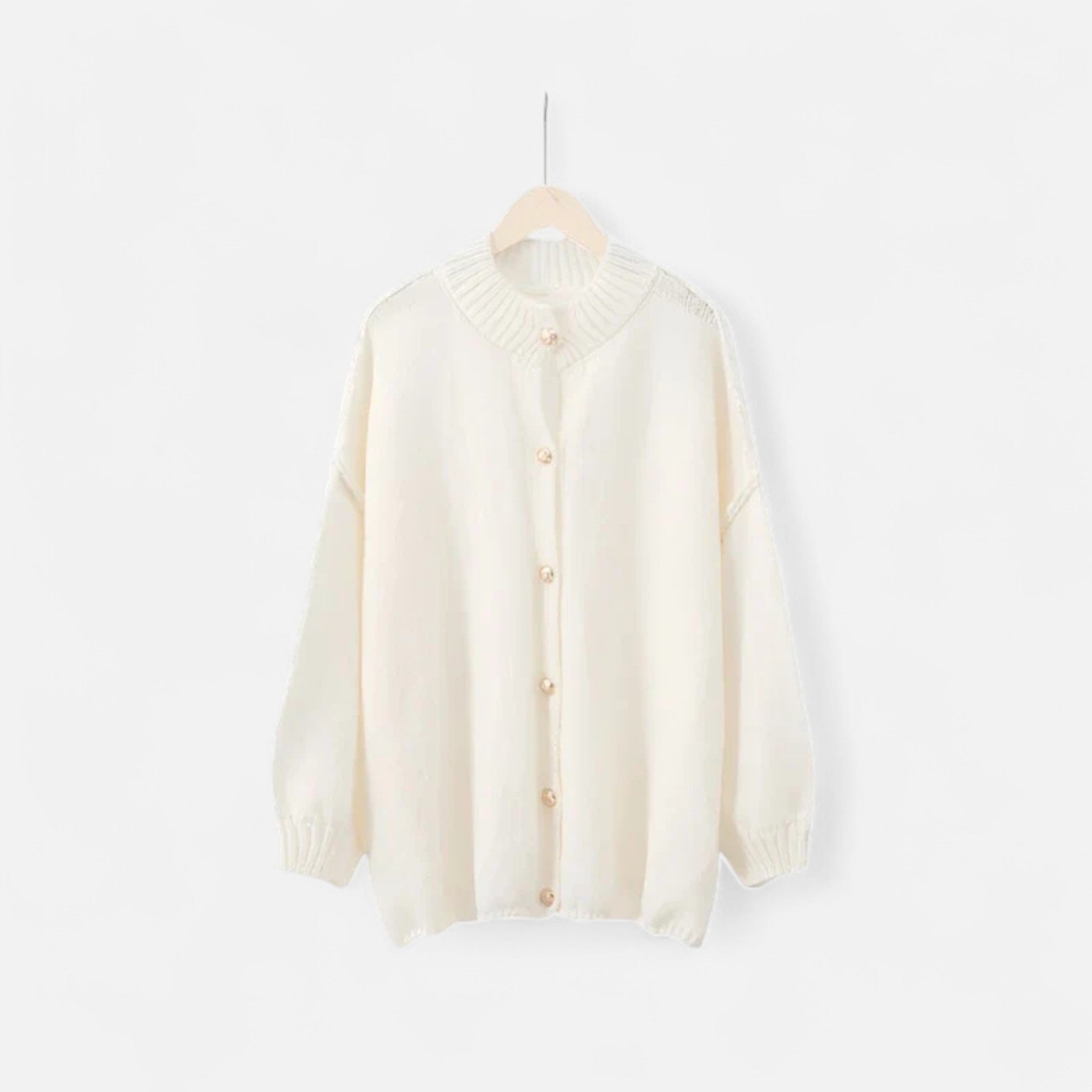 Velqlo | Cardigan boutonné en maille pour femme