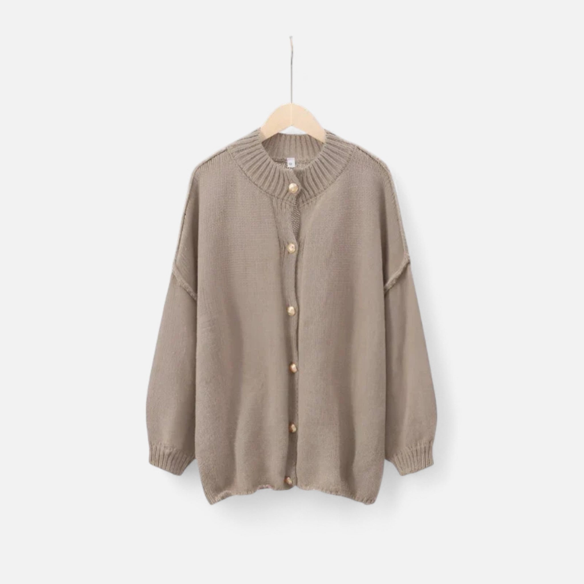Velqlo | Cardigan boutonné en maille pour femme
