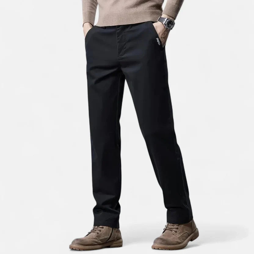 Velqlo | Pantalon chino traditionnel pour homme