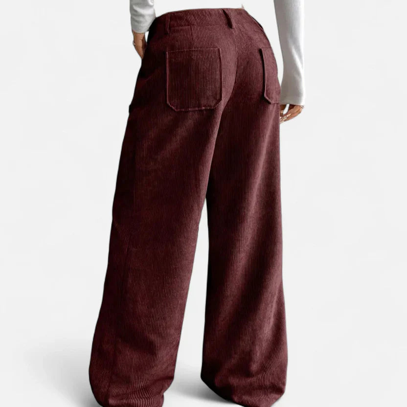 Velqlo | Pantalon en velours côtelé Heritage pour femme