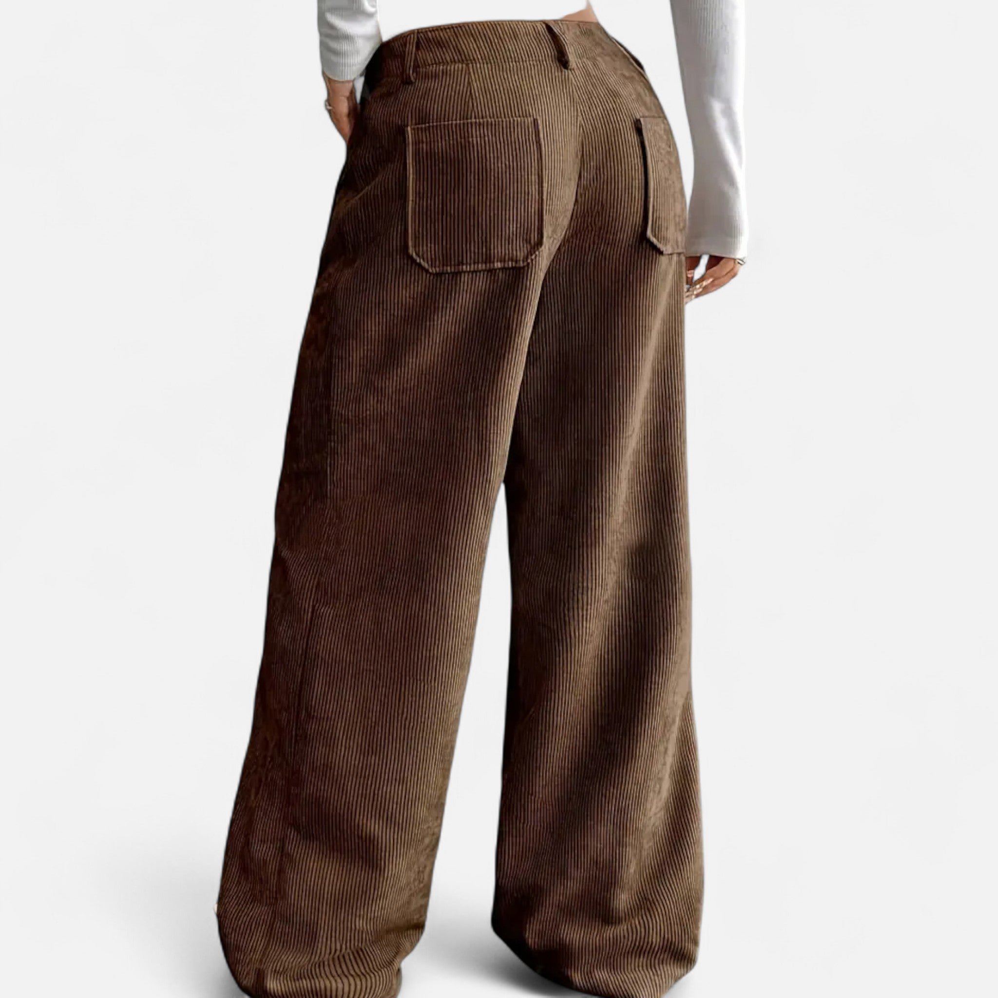 Velqlo | Pantalon en velours côtelé Heritage pour femme