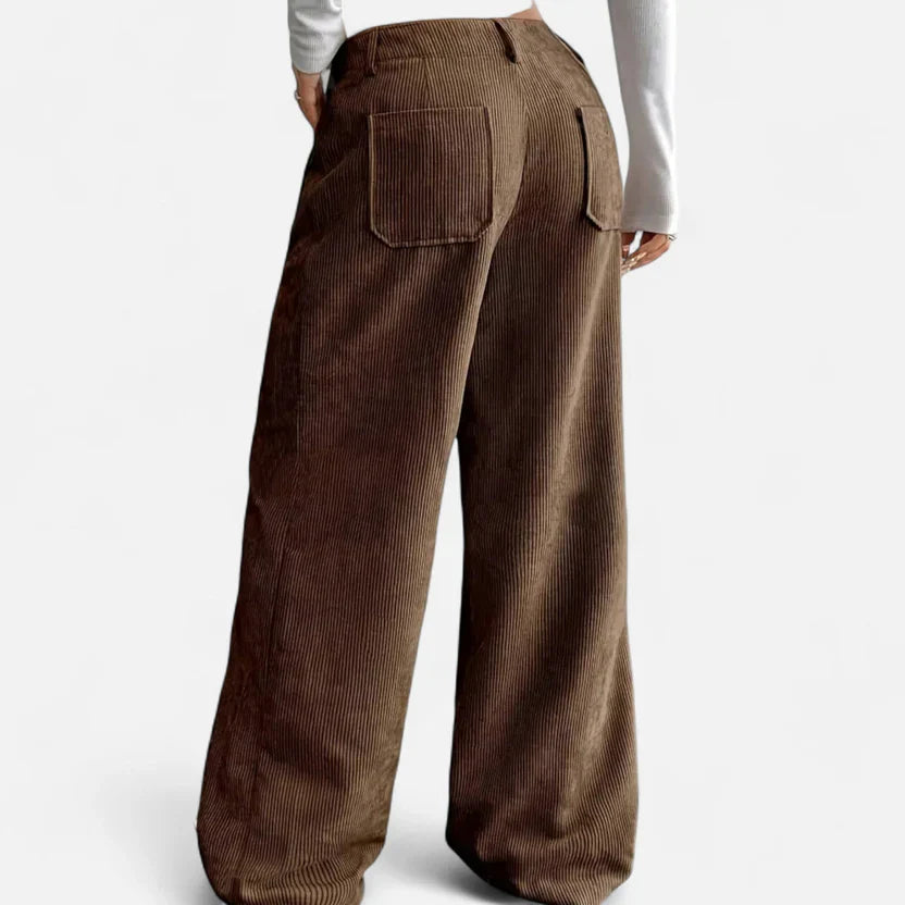 Velqlo | Pantalon en velours côtelé Heritage pour femme