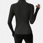 Velqlo | Pull-over extensible à col rond pour femme