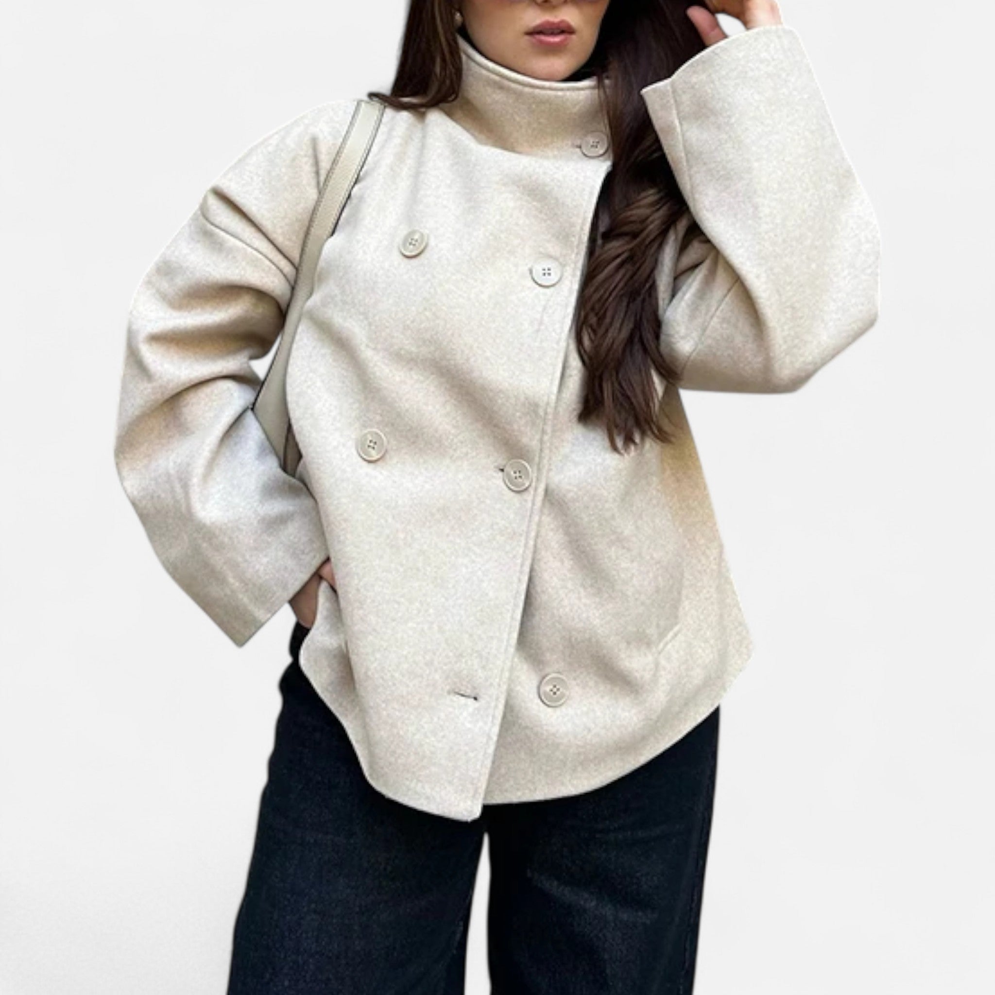 Velqlo | Veste décontractée à manches amples pour femme