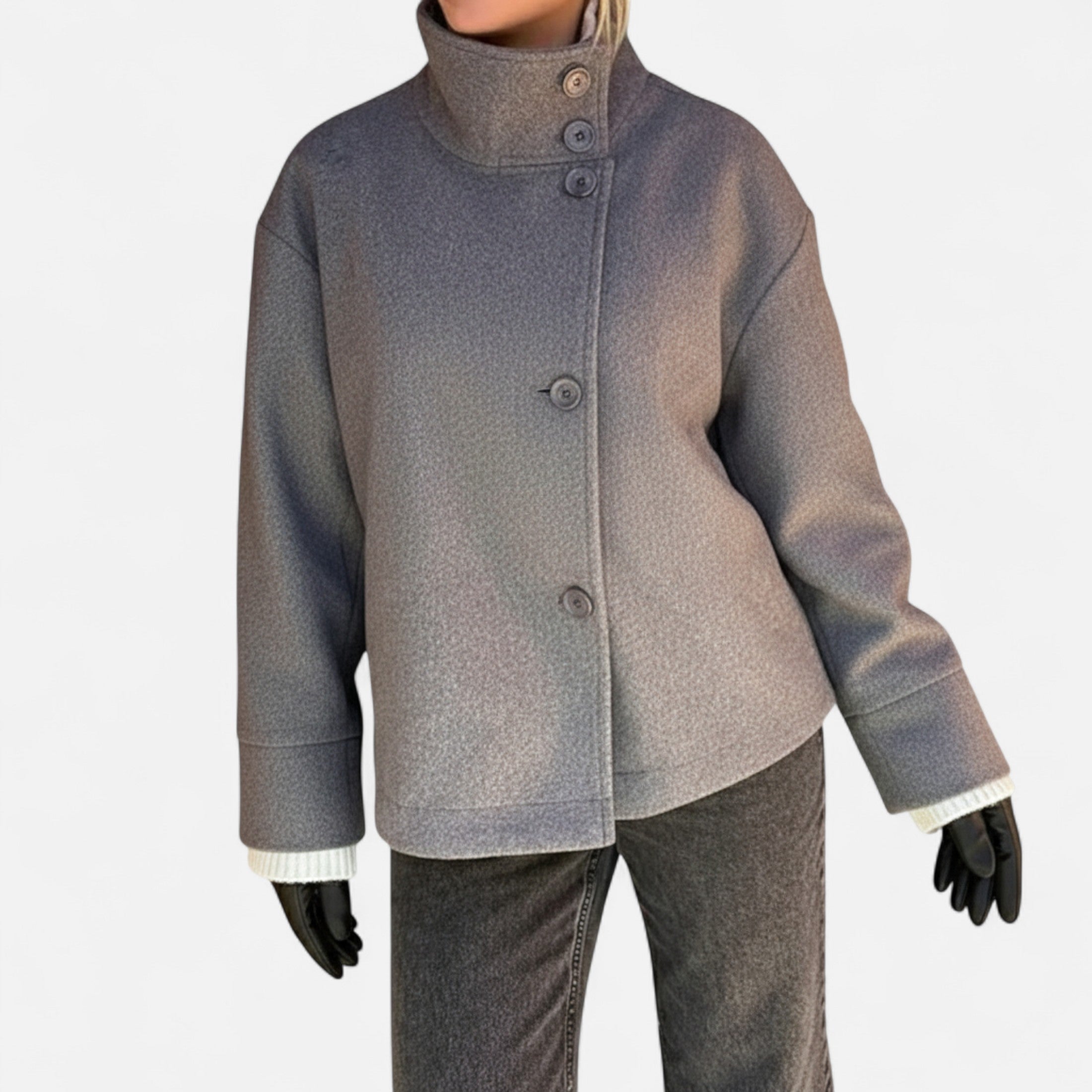 Velqlo | Veste décontractée à manches amples pour femme