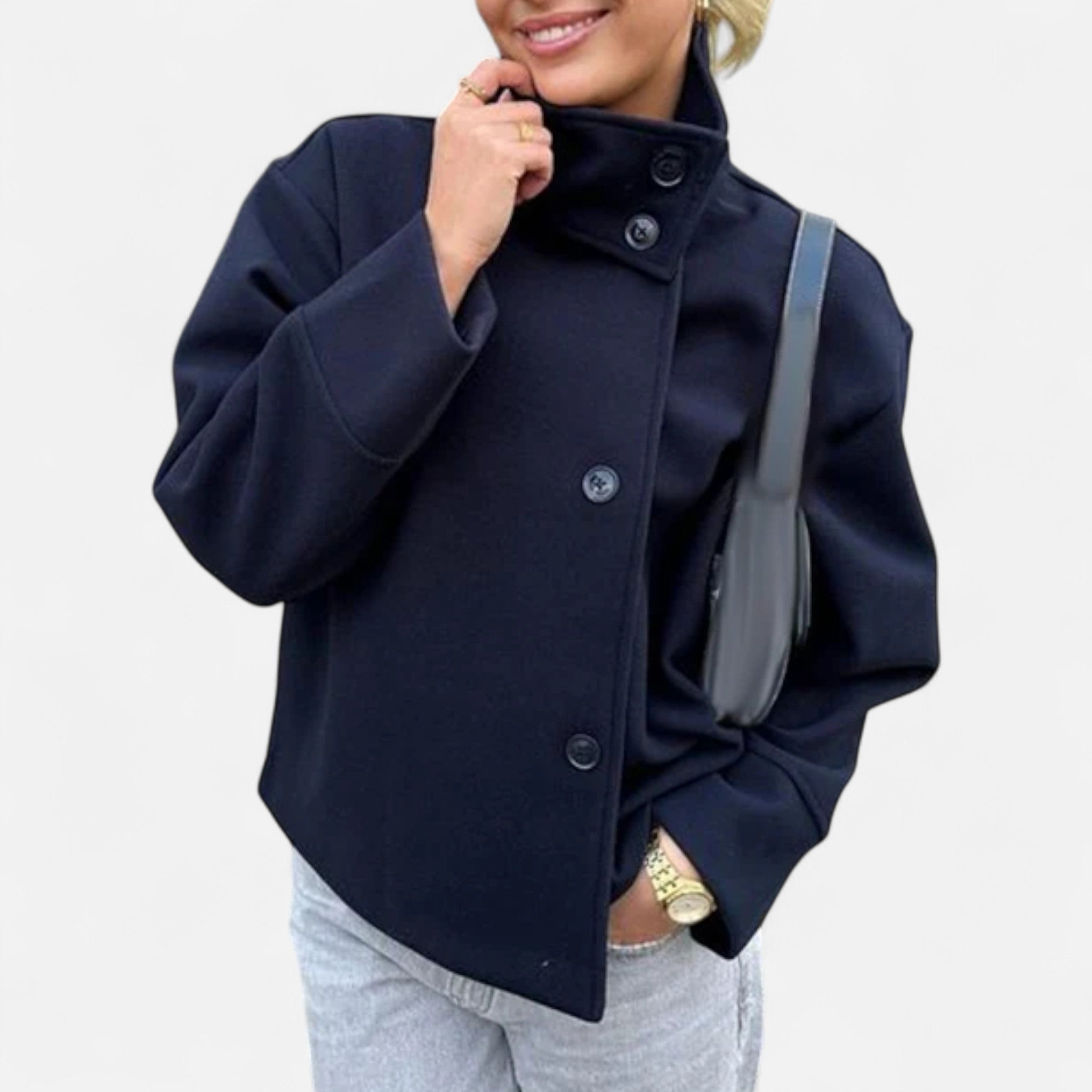 Velqlo | Veste décontractée à manches amples pour femme