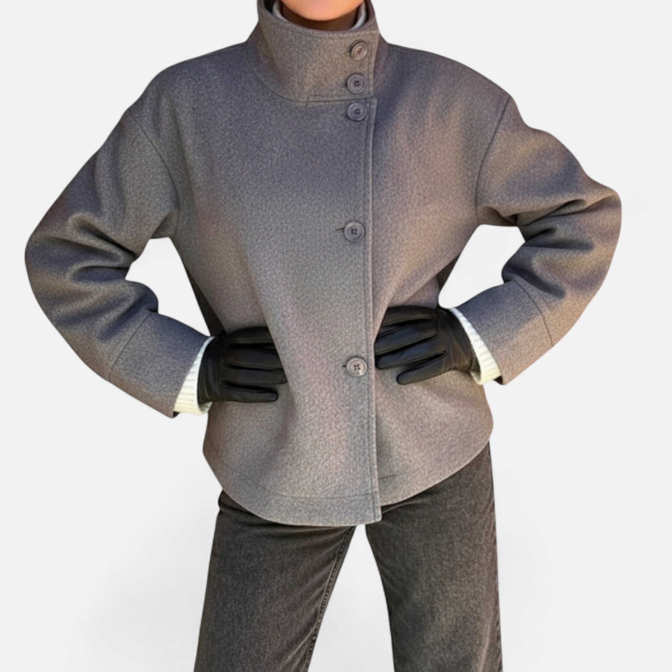 Velqlo | Veste décontractée à manches amples pour femme