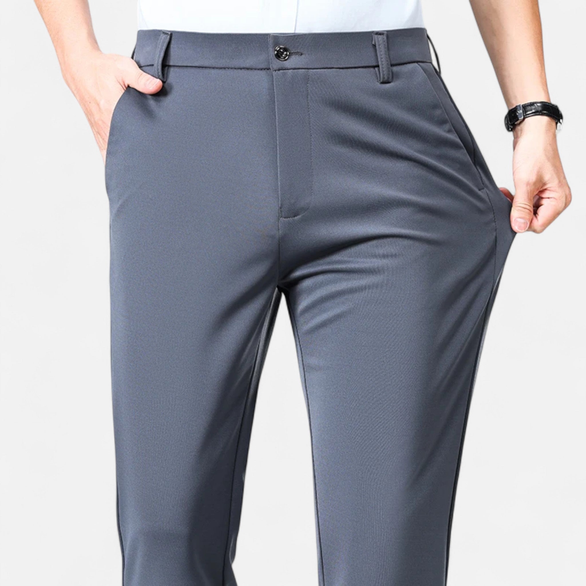 Velqlo | Men’s Suit Pants – Summer Autumn Business Casual Style