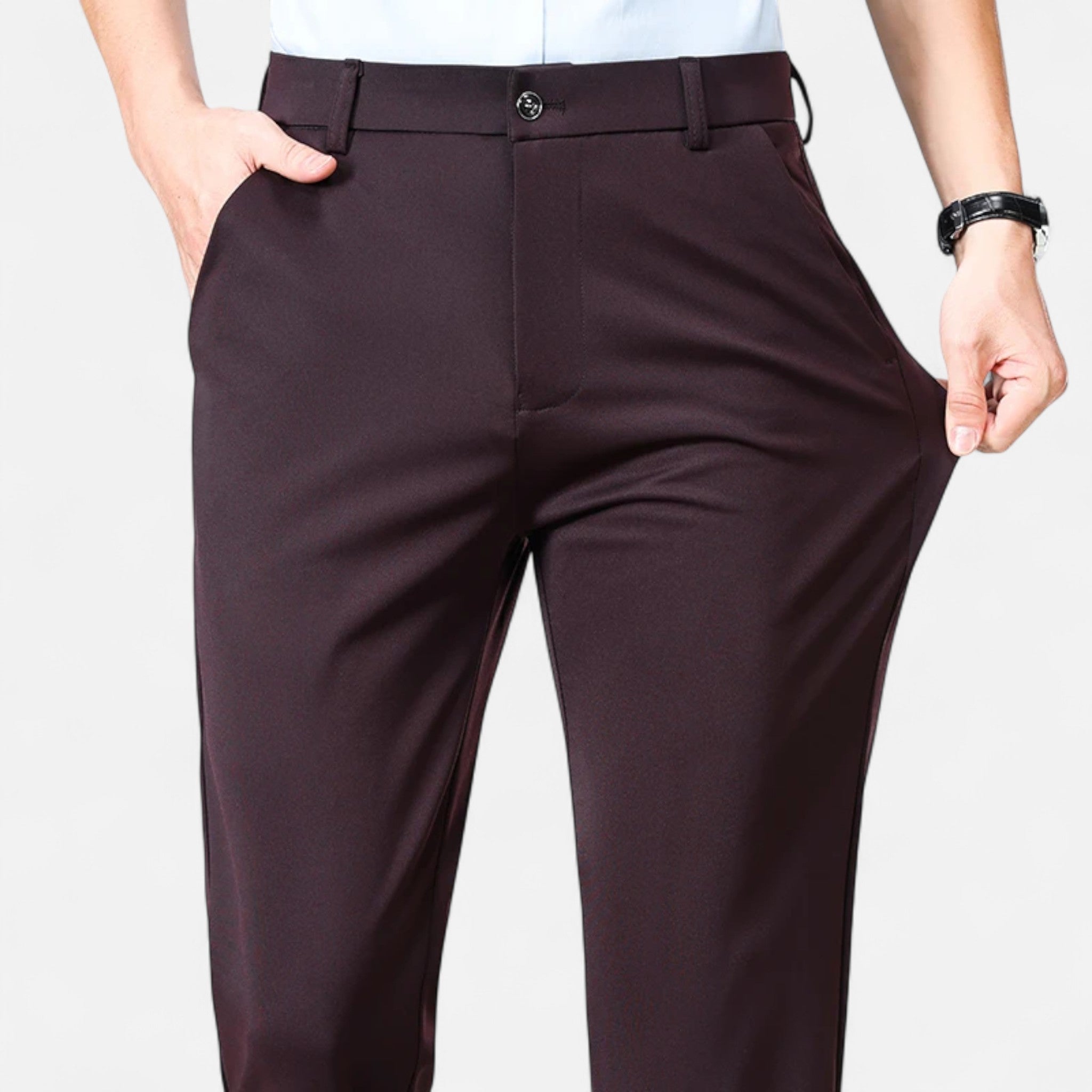 Velqlo | Men’s Suit Pants – Summer Autumn Business Casual Style