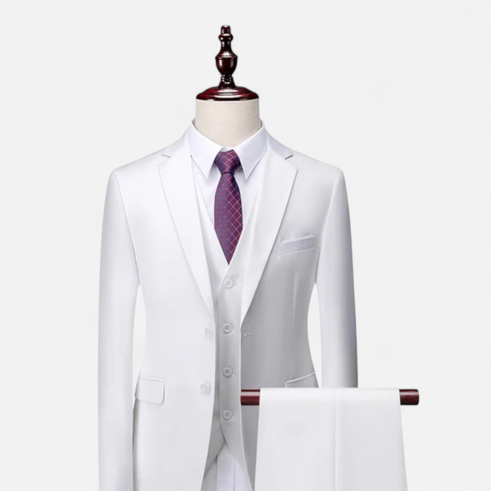 Velqlo | Costume Blazer 3 Pièces Slim Fit pour Hommes